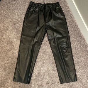 Leather pants